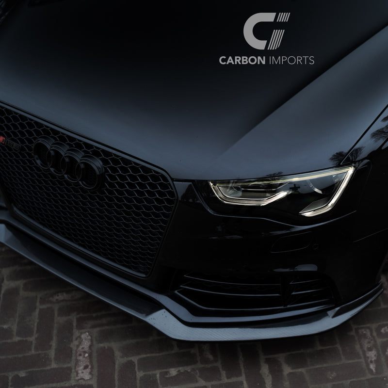 Audi RS5 B8.5 Carbon Fiber Front Lip 2013-2016