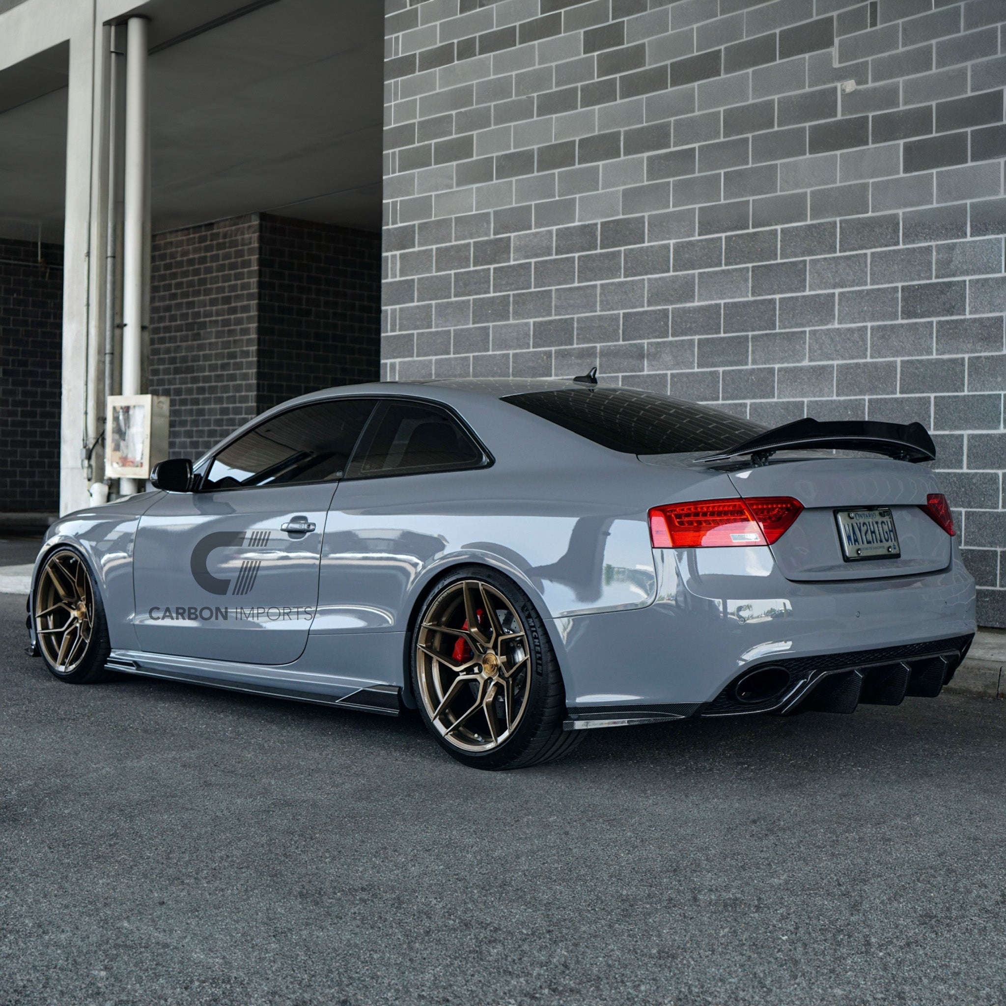 Audi RS5 B8/B8.5 Carbon Fiber Side Skirts 2010-2016
