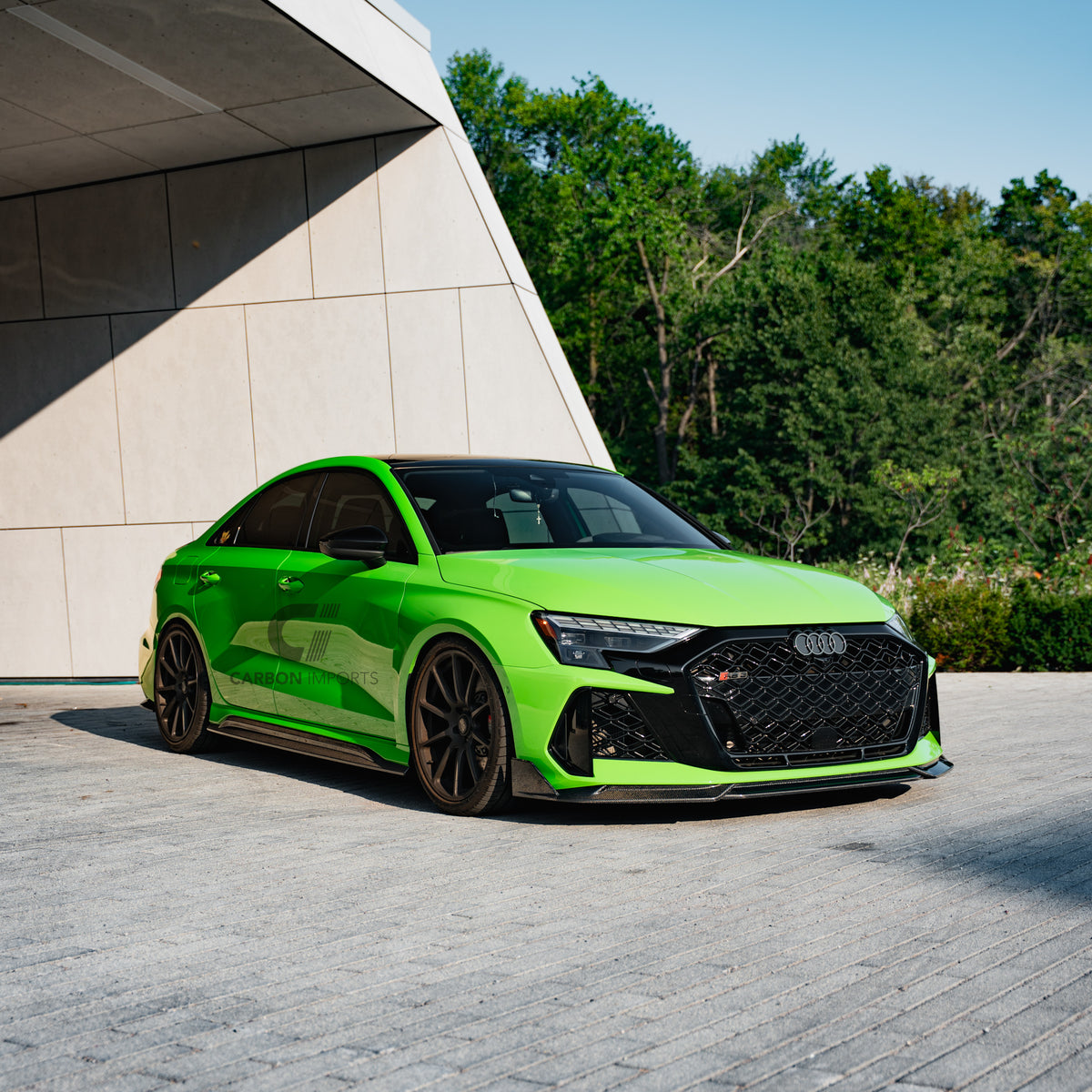 Audi RS3 8Y.5 Carbon Fiber Side Skirts 2025-2026