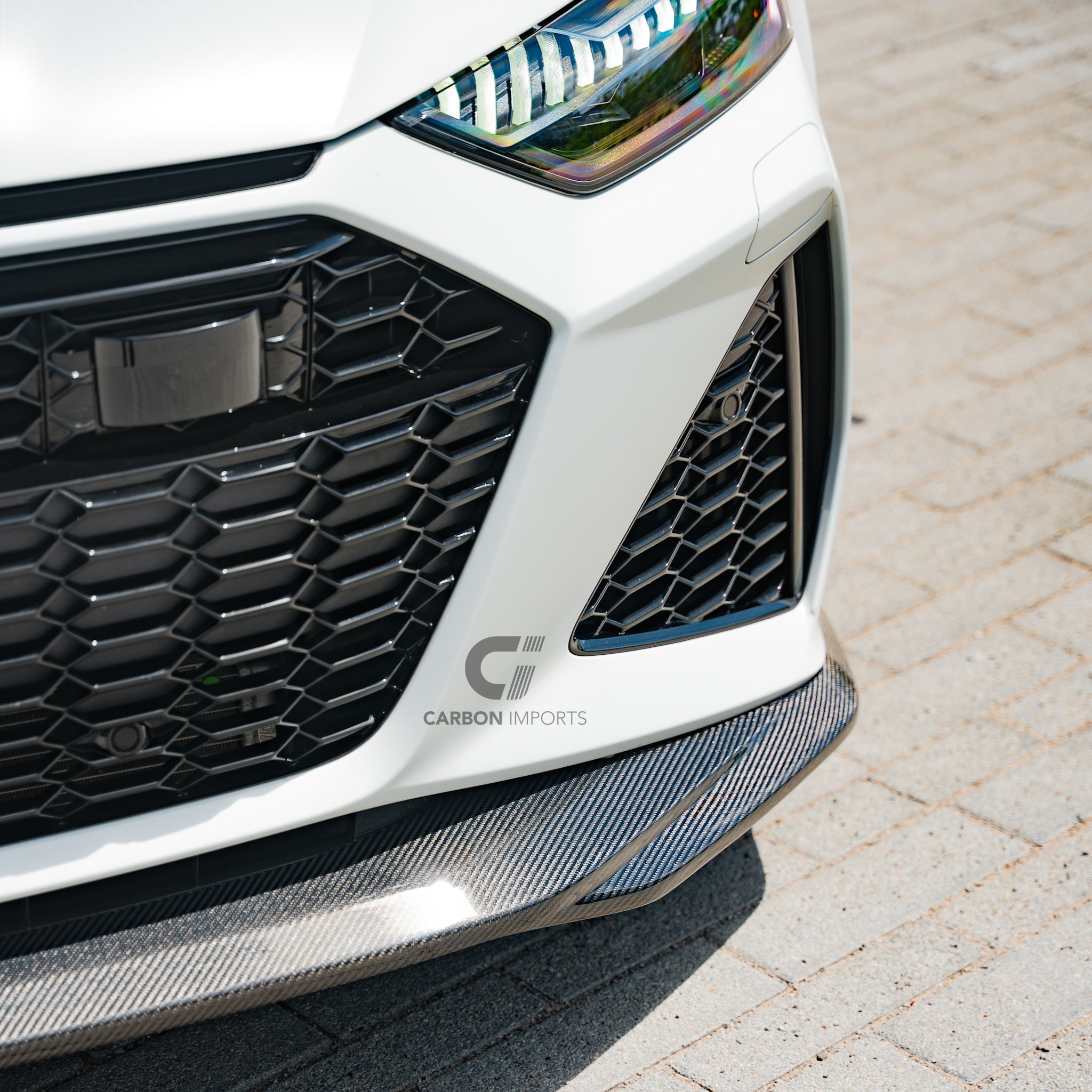 Audi RS6/RS7 C8 Carbon Fiber Front Lip V3 2020-2026