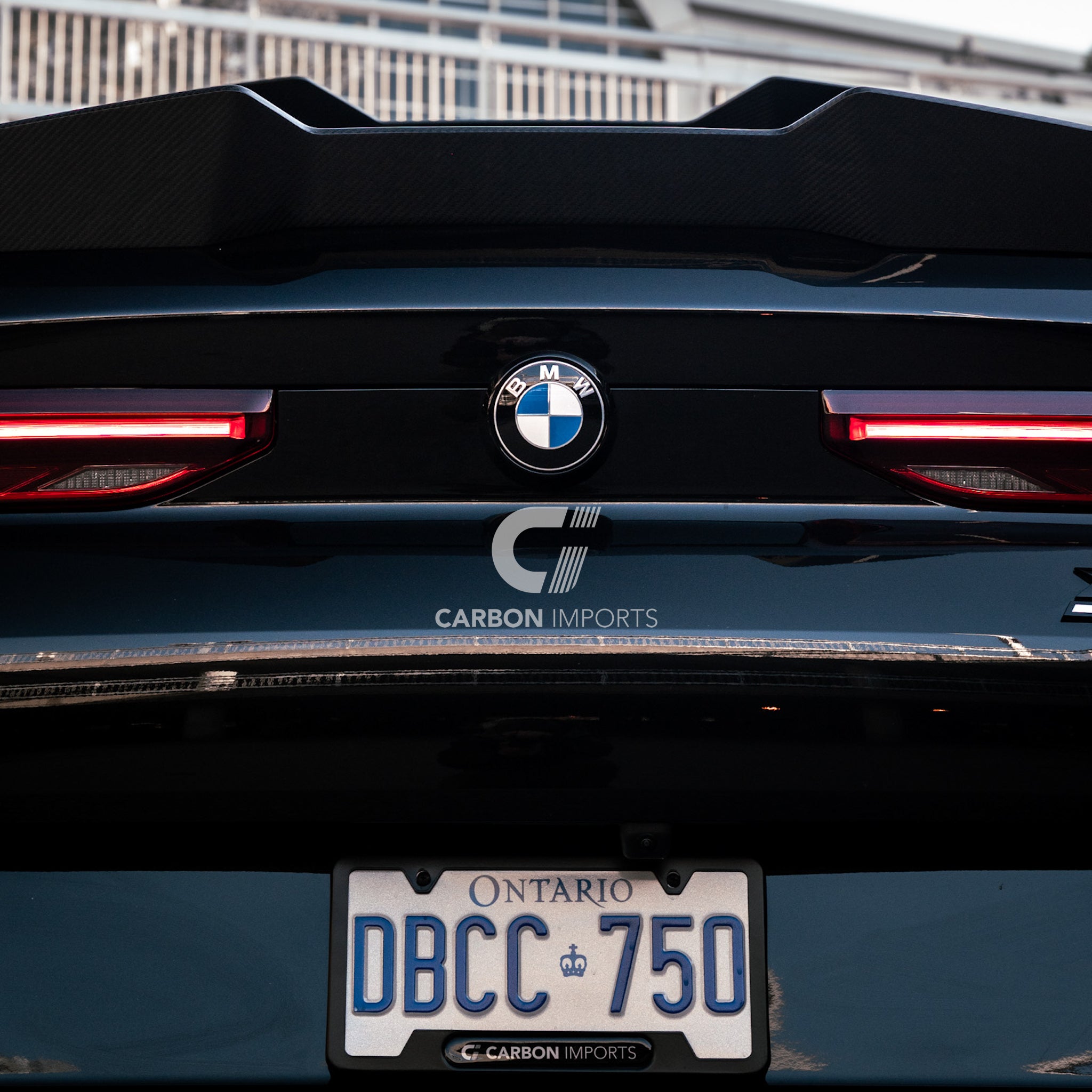 BMW X6M F96/G06 X6 M-Sport Carbon Fiber Trunk Lip 2019-2026