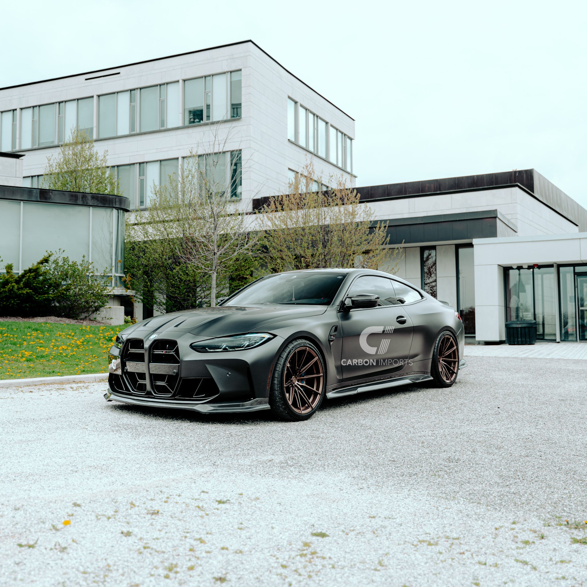 BMW M3/M4 G80/G81/G82/G83 Carbon Fiber Front Lip 2020-2026