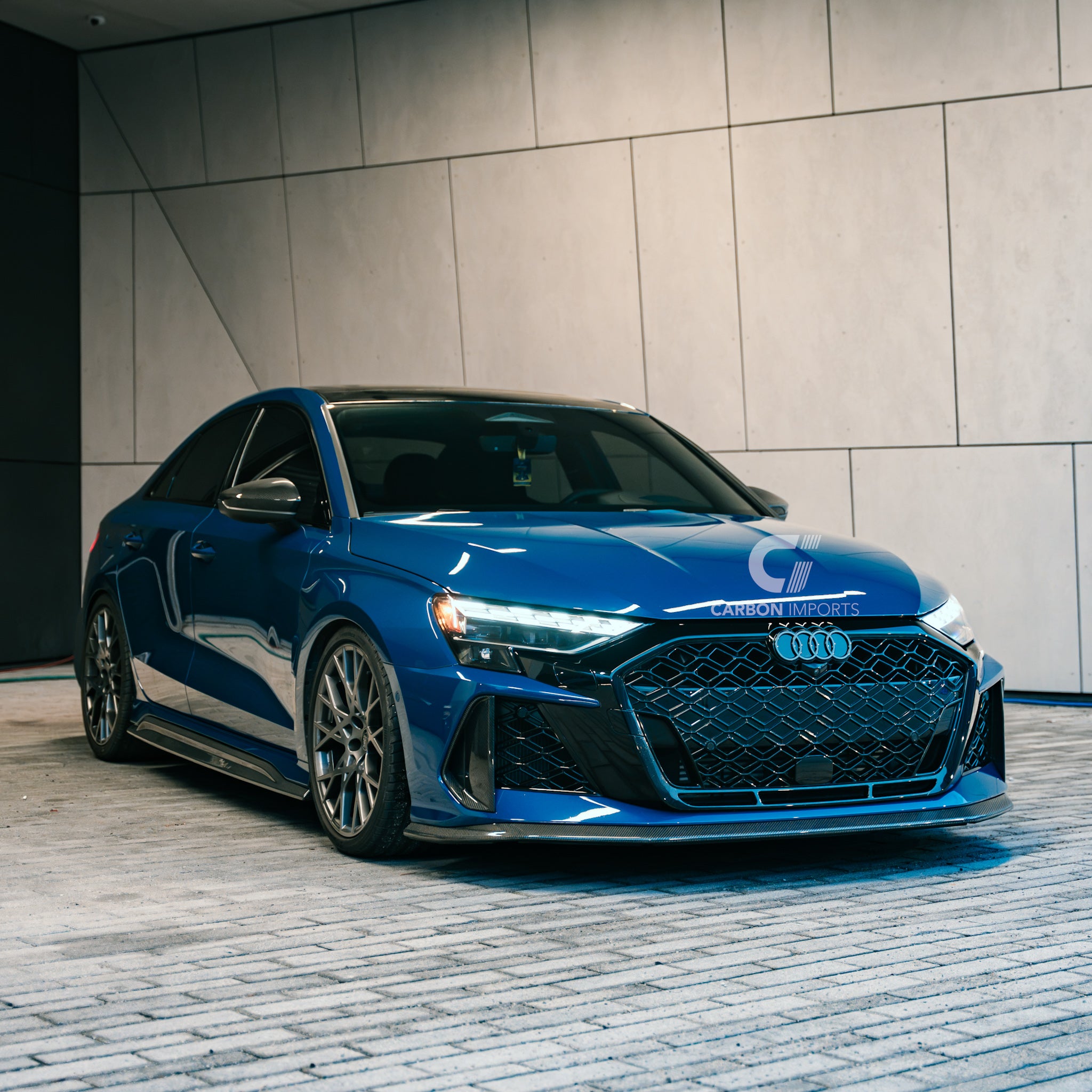 Audi RS3 8Y.5 Carbon Fiber Front Lip 2025-2026 V1