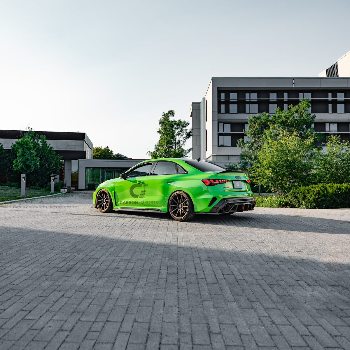 Audi RS3 8Y.5 Carbon Fiber Rear Diffuser 2025-2026 V2