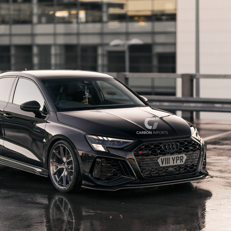 Audi RS3 8Y Carbon Front Fiber Lip 2021-2025