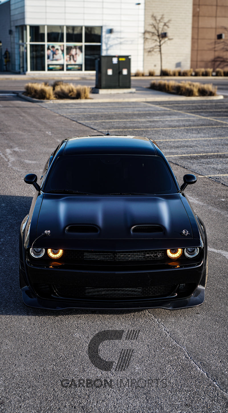 Dodge Challenger Hellcat Carbon Fiber Front Lip