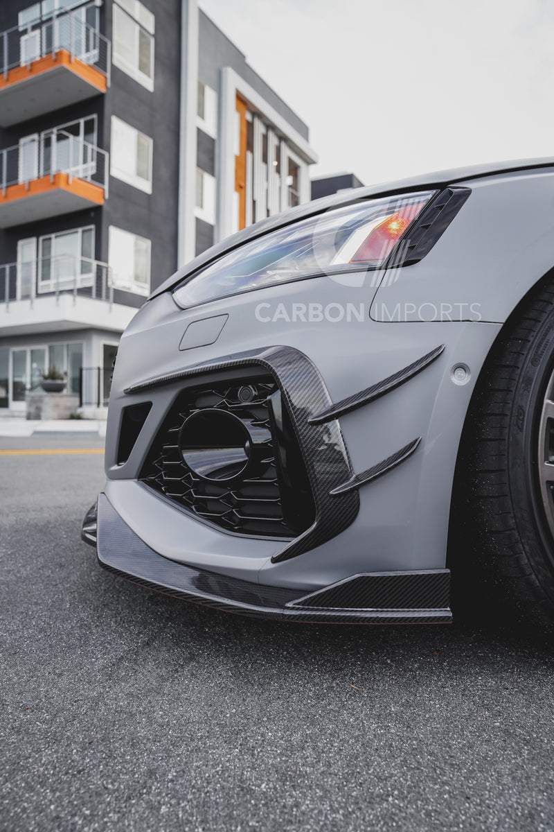 Audi RS5 2020-2024 B9.5 Carbon Fiber Front Lip
