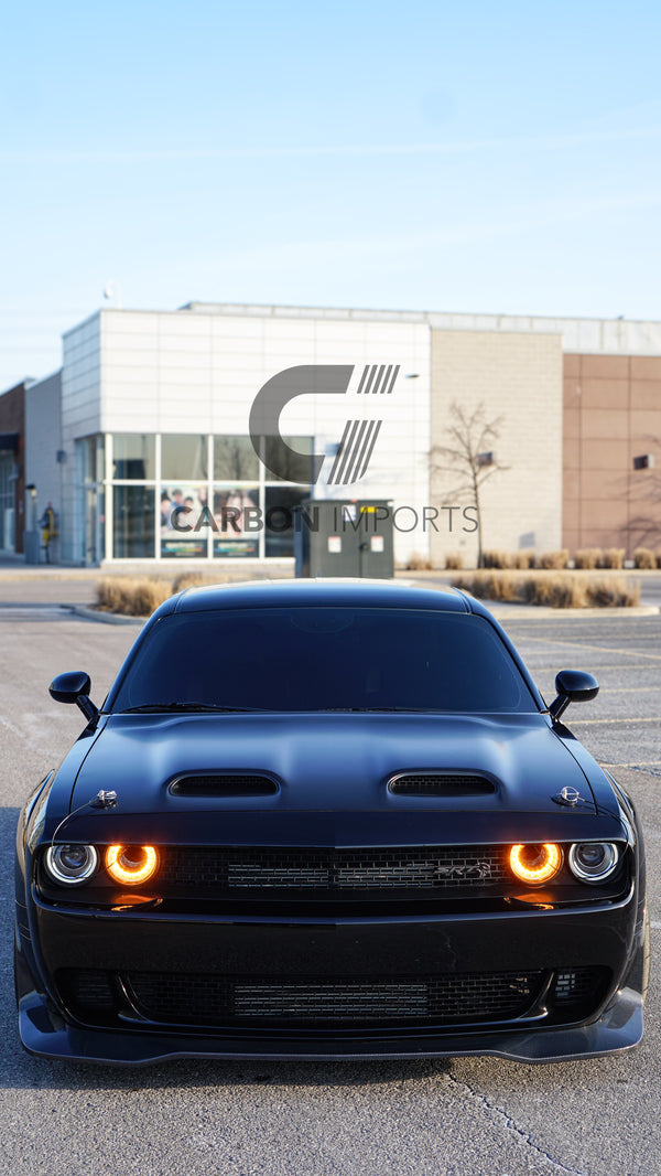Dodge Challenger Hellcat Carbon Fiber Front Lip