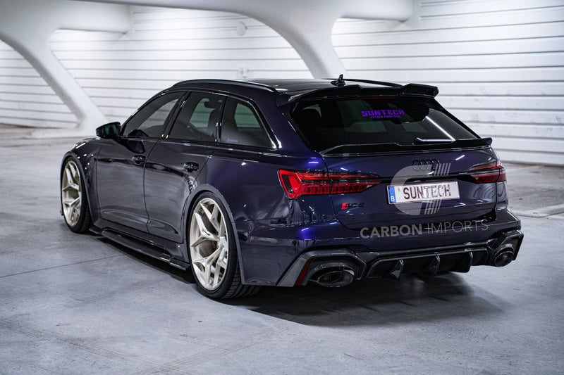 Audi RS6 C8 Carbon Side Skirts 2020-2024