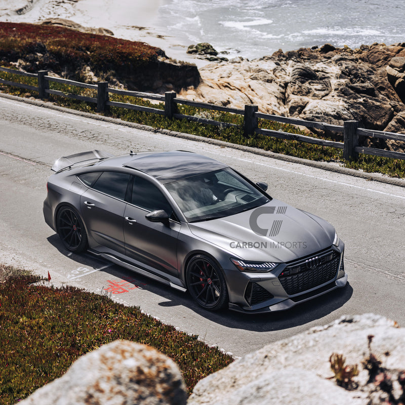 Audi RS6/RS7 C8 Carbon Fiber Front Lip 2020-2025