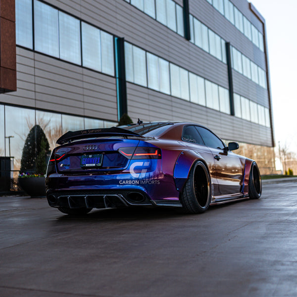 Audi RS5 B8/B8.5 Carbon Fiber Rear Diffuser 2010-2016