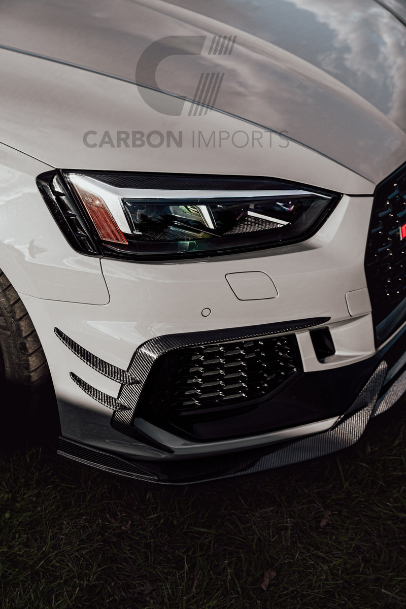 Audi RS5 2017-2019 B9 Carbon Fiber Front Lip