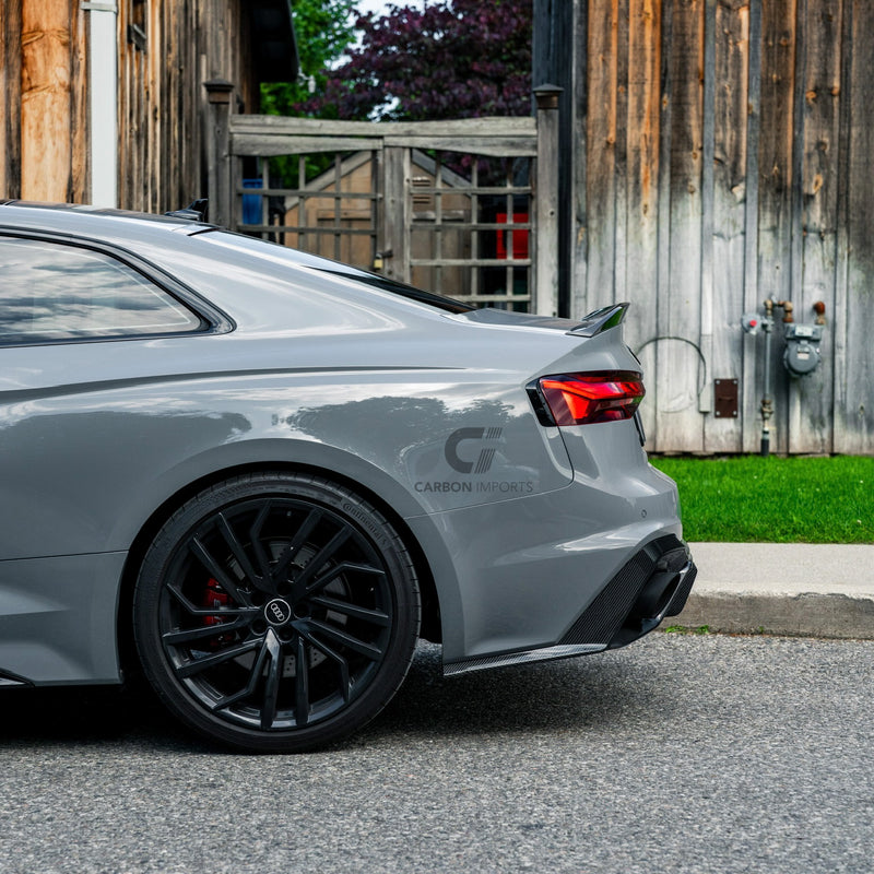 Audi RS5 B9.5 Carbon Fiber Rear Diffuser 2020-2025 V2