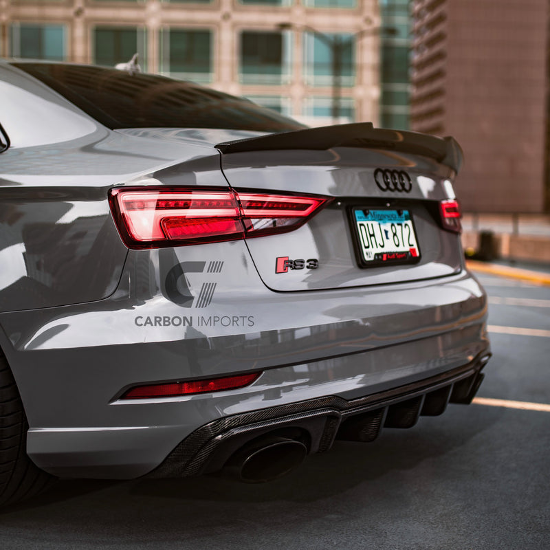 Audi RS3 8V Carbon Fiber Rear Diffuser 2017-2020