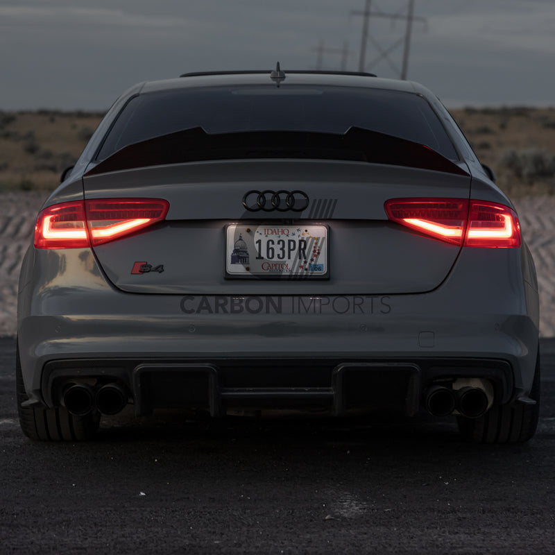 Audi S4/A4 S-Line B8.5 Carbon Fiber Rear Diffuser 2013-2016