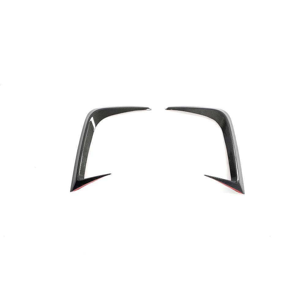 BMW M4 G82/G83 Carbon Fiber Rear Bumper Canards 2020-2026