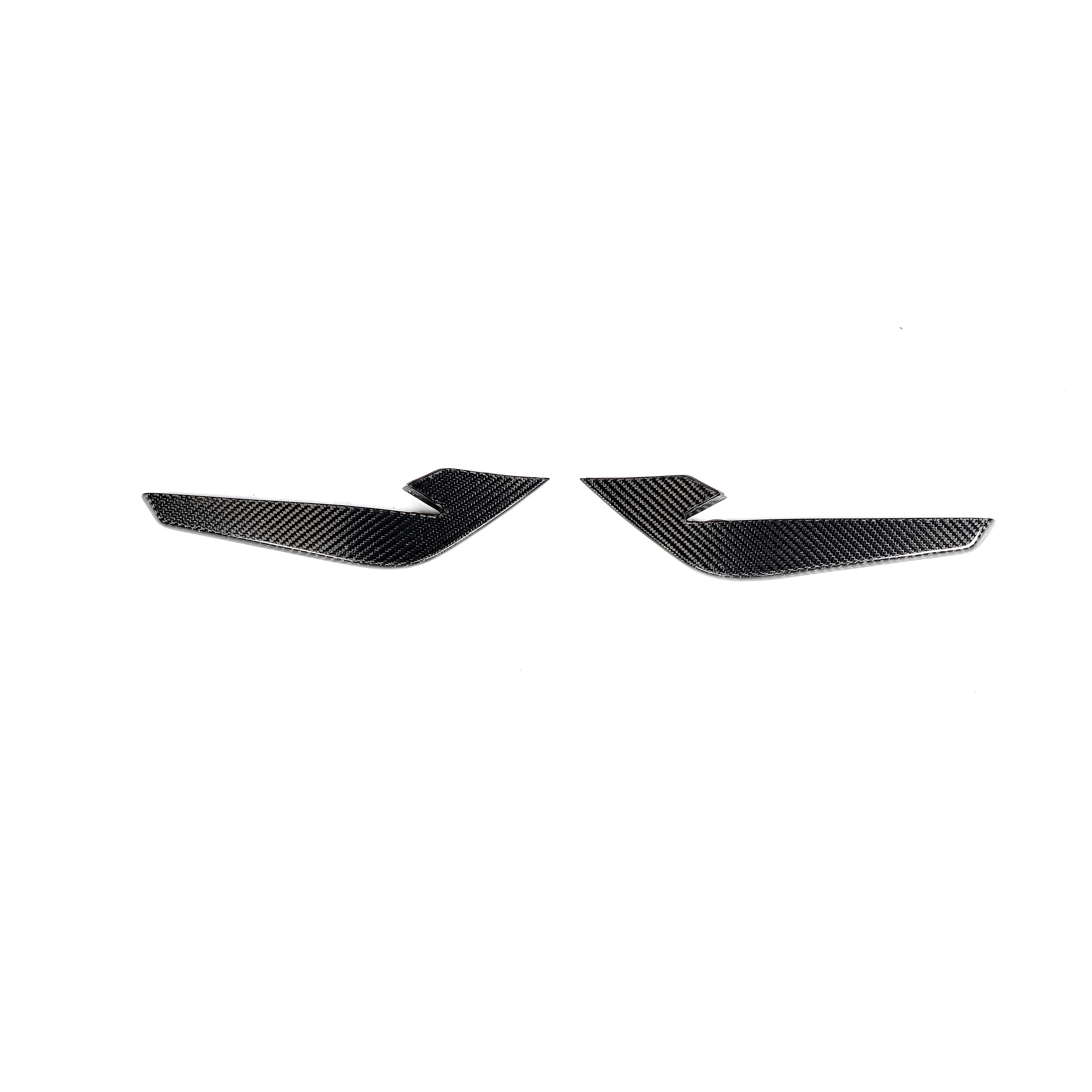 Audi R8 Gen 2.5 Carbon Fiber Front Fog Canards 2020-2023