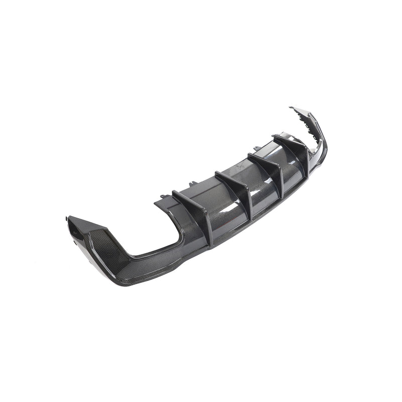 Audi S4/A4 S-Line B9.5 Carbon Fiber Rear Diffuser 2020-2025