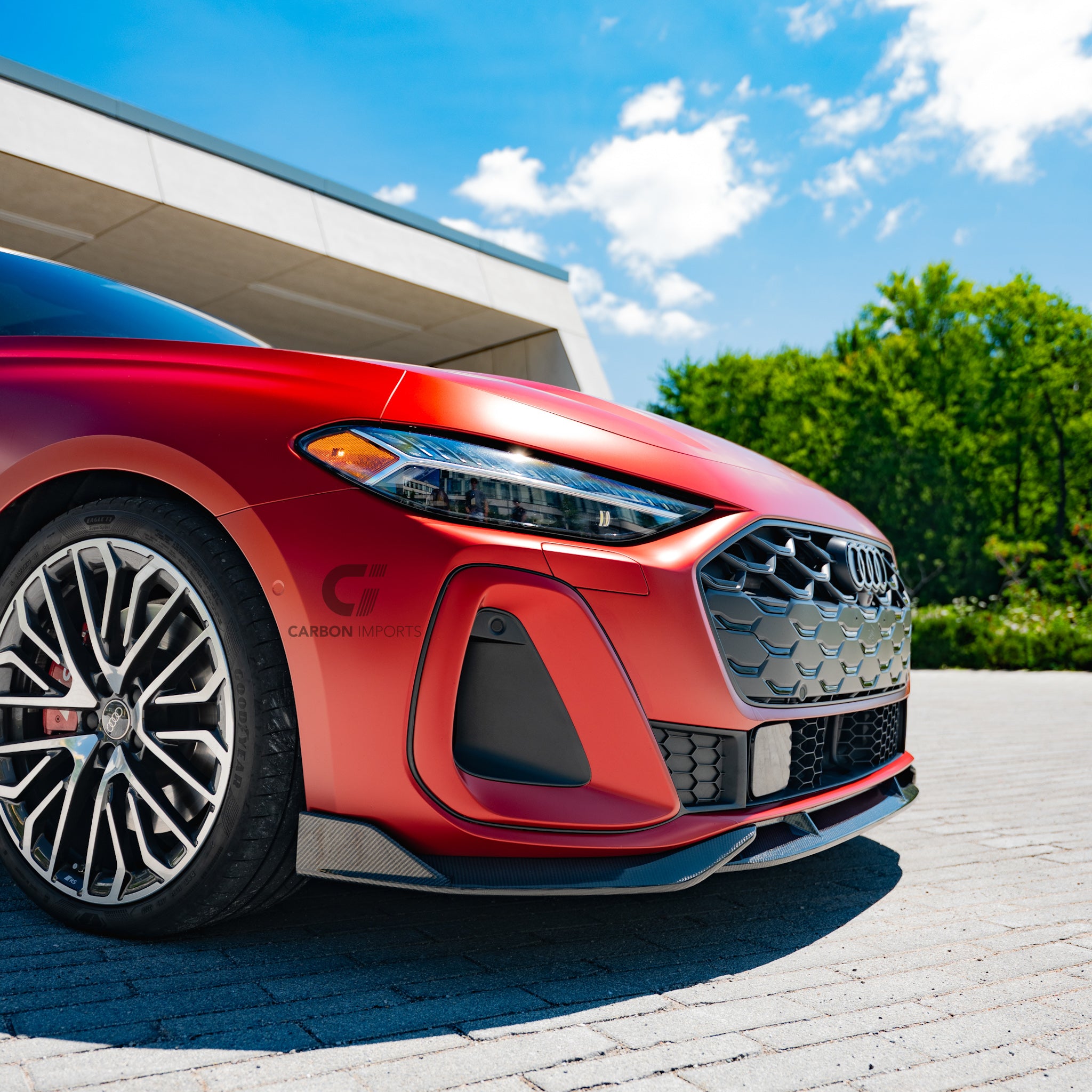 Audi S5/A5 S-Line B10 Carbon Fiber Front Lip 2025-2027