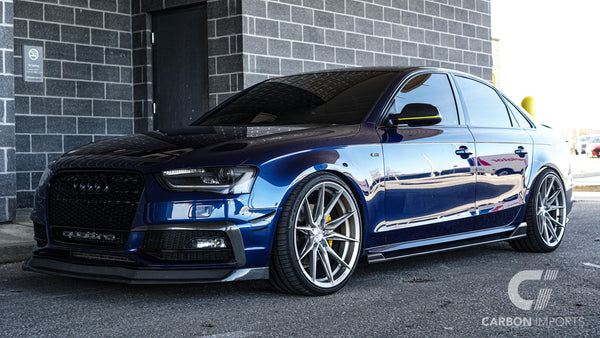 Audi S4/A4 B8/B8.5 Carbon Fiber Side Skirts 2009-2016