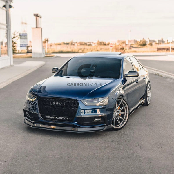 Audi S4/A4 S-Line B8.5 Carbon Fiber Front Lip 2013-2016