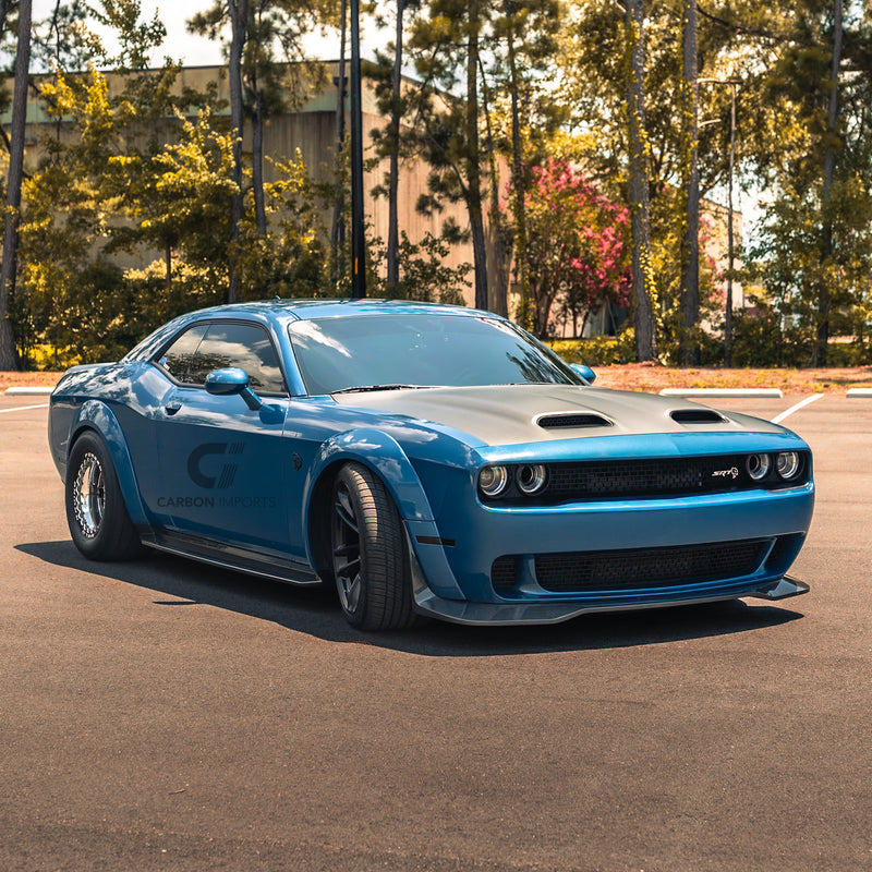 Dodge Challenger Hellcat Carbon Fiber Side Skirts
