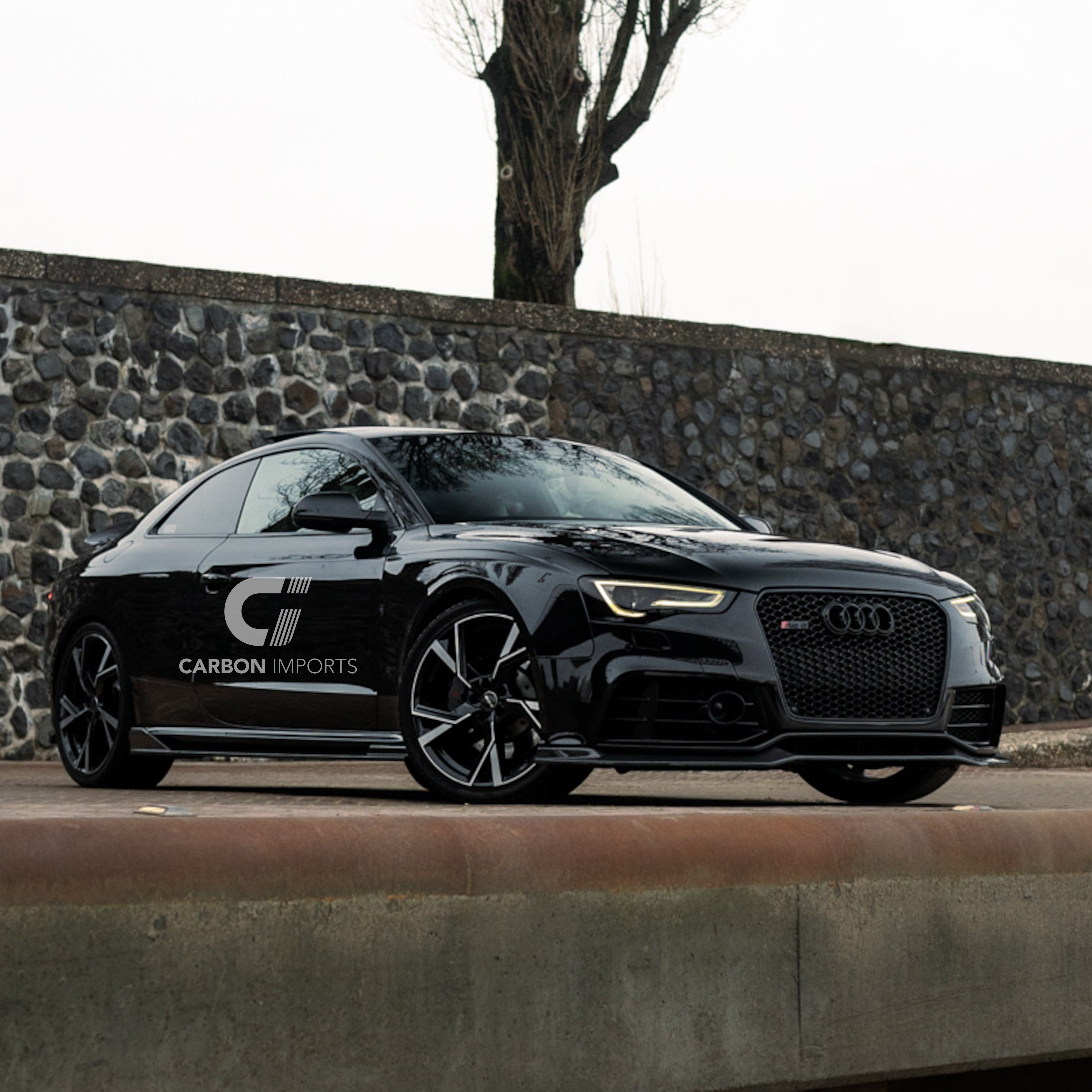 Audi RS5 B8/B8.5 Carbon Fiber Side Skirts 2010-2016