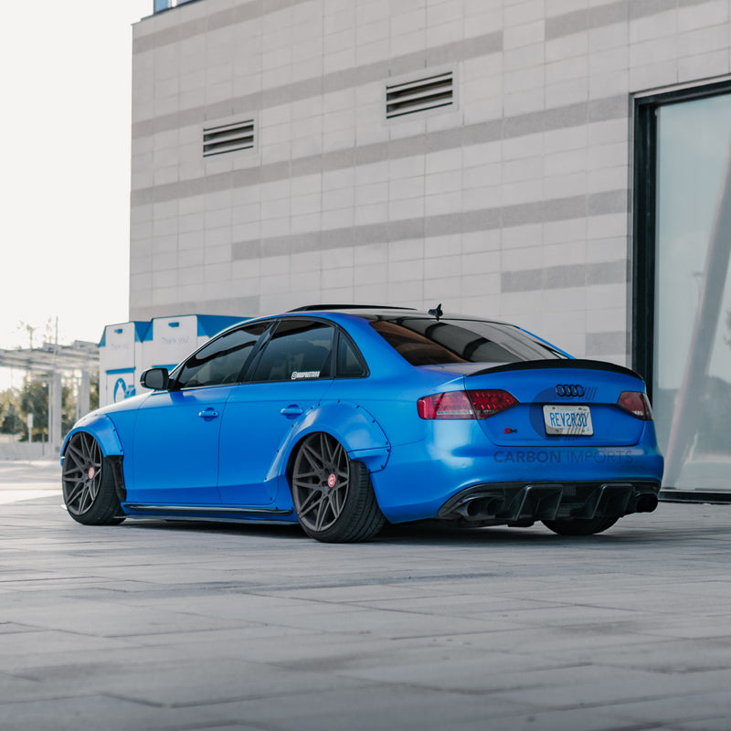 Audi S4/A4 S-Line B8 Carbon Fiber Rear Diffuser 2009-2012