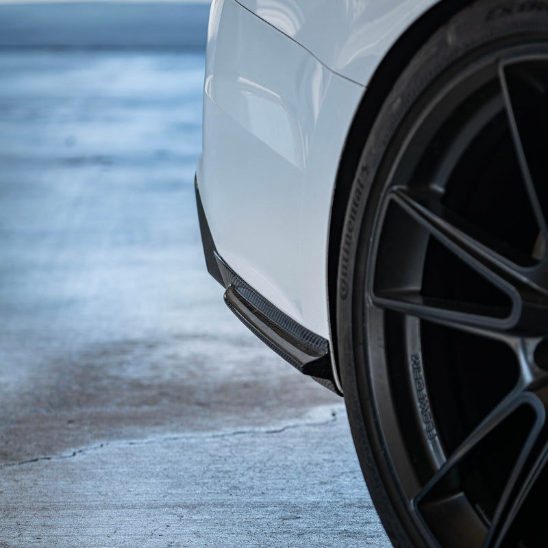 Audi S5/A5 B9 Carbon Fiber Rear Bumper Canards 2017-2019