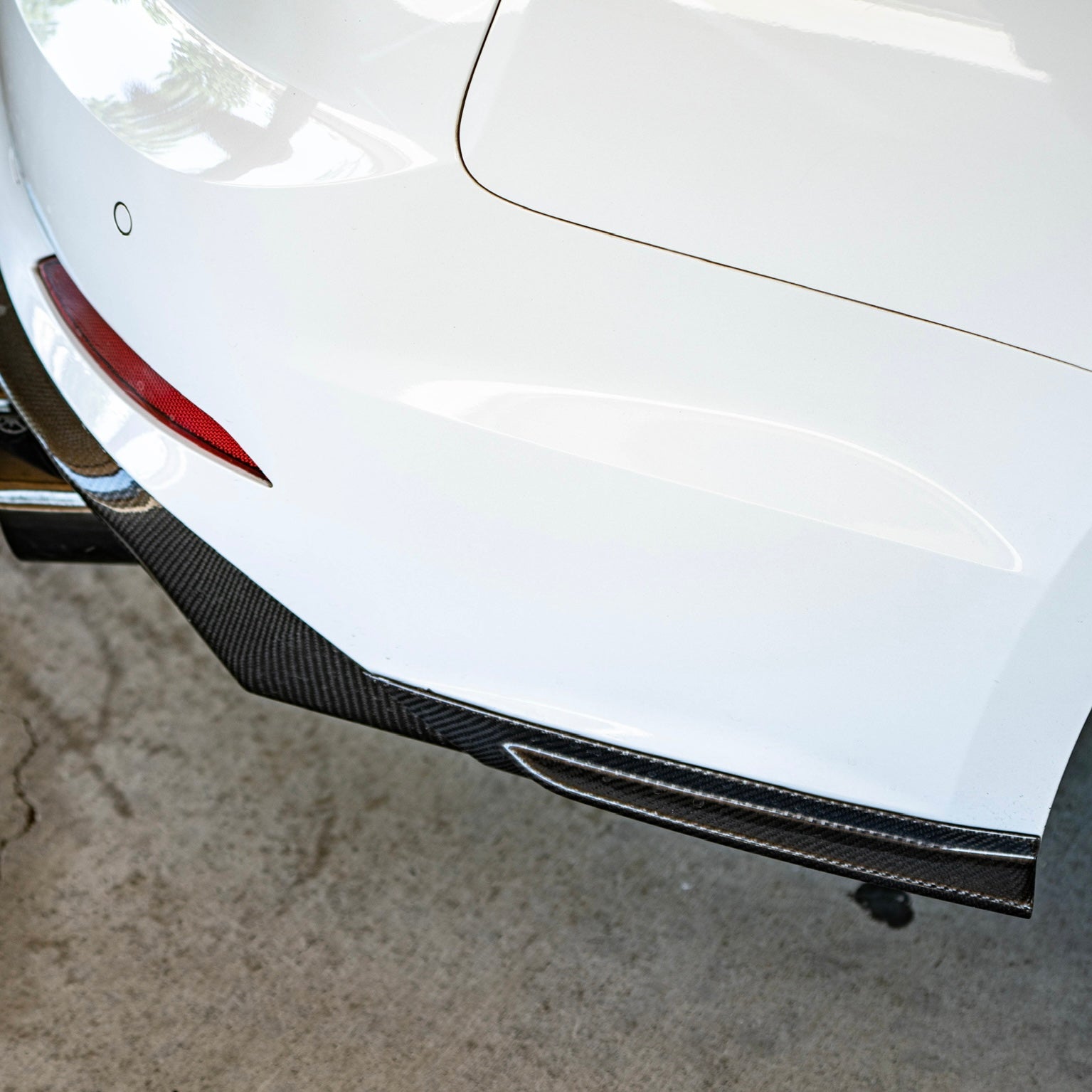 Audi S5/A5 B9 Carbon Fiber Rear Bumper Canards 2017-2019