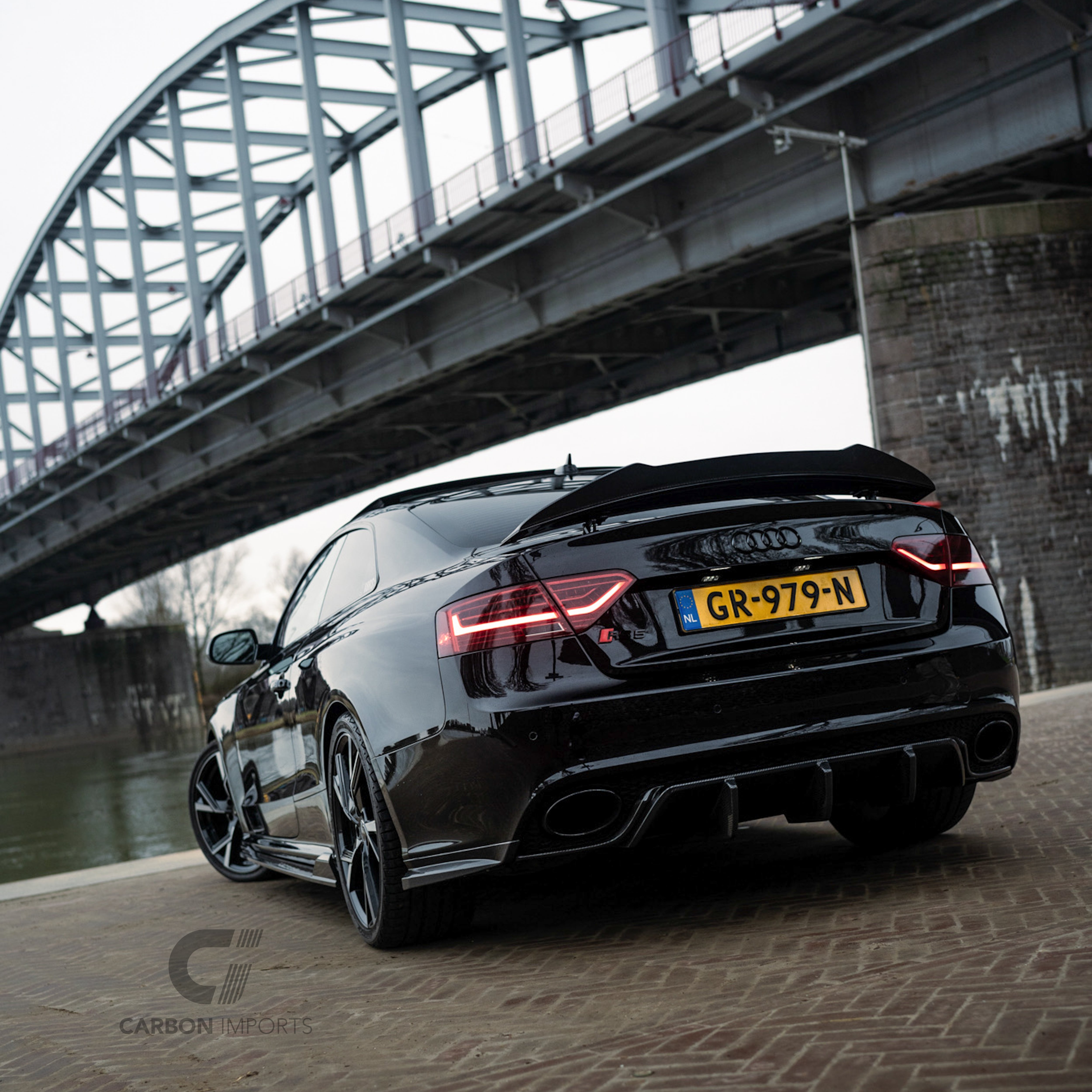 Audi RS5 B8/B8.5 Carbon Fiber Rear Diffuser 2010-2016