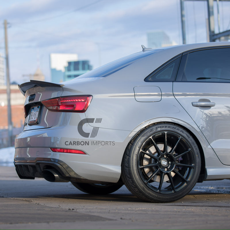 Audi RS3 8V Carbon Fiber Rear Diffuser 2017-2020
