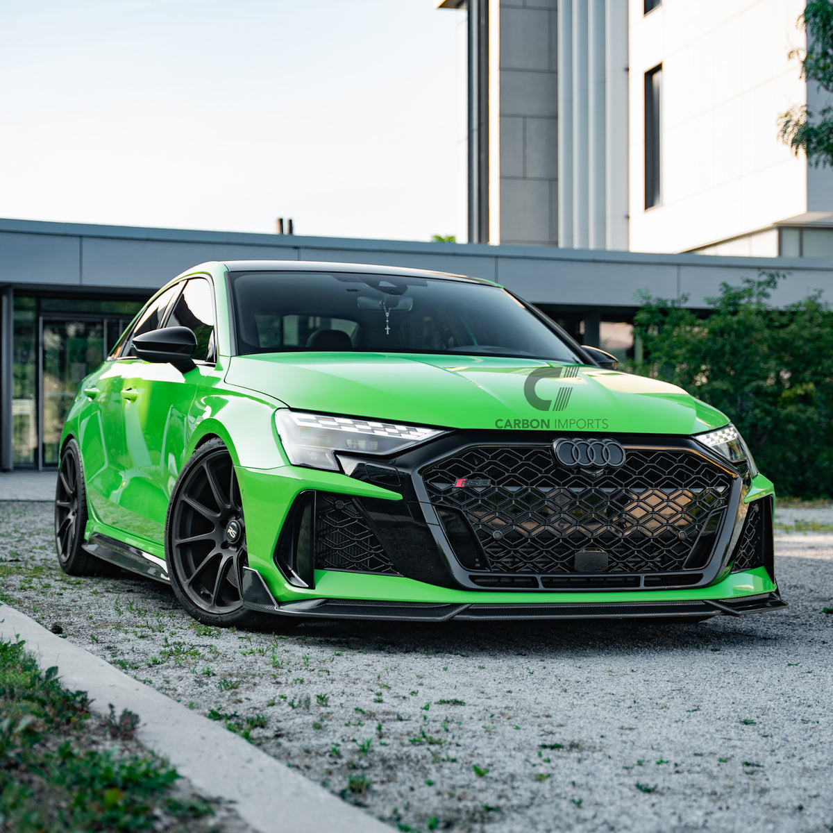 Audi RS3 8Y.5 Carbon Fiber Front Lip 2025-2026 V2