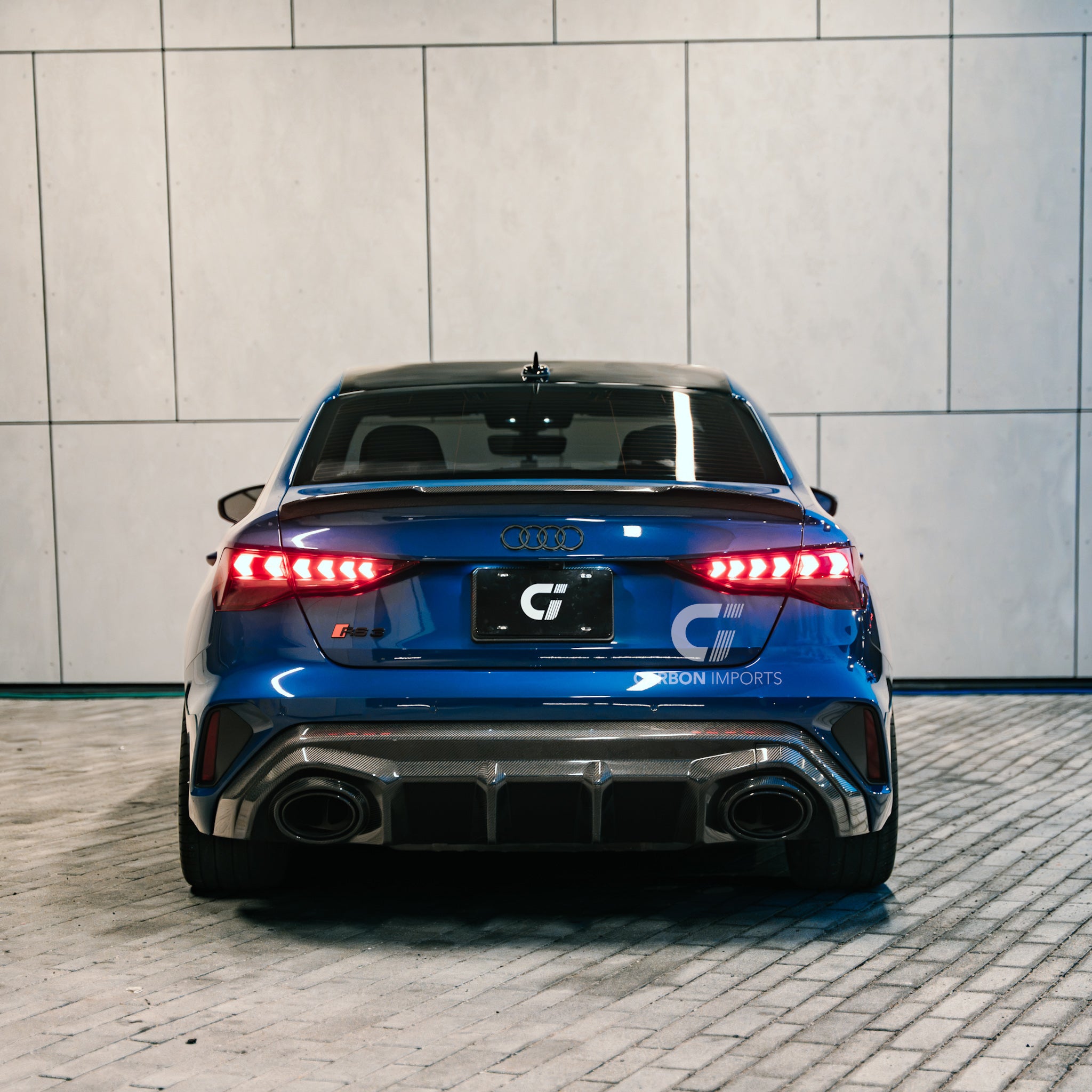 Audi RS3 8Y.5 Carbon Fiber Rear Diffuser 2025-2026 V1