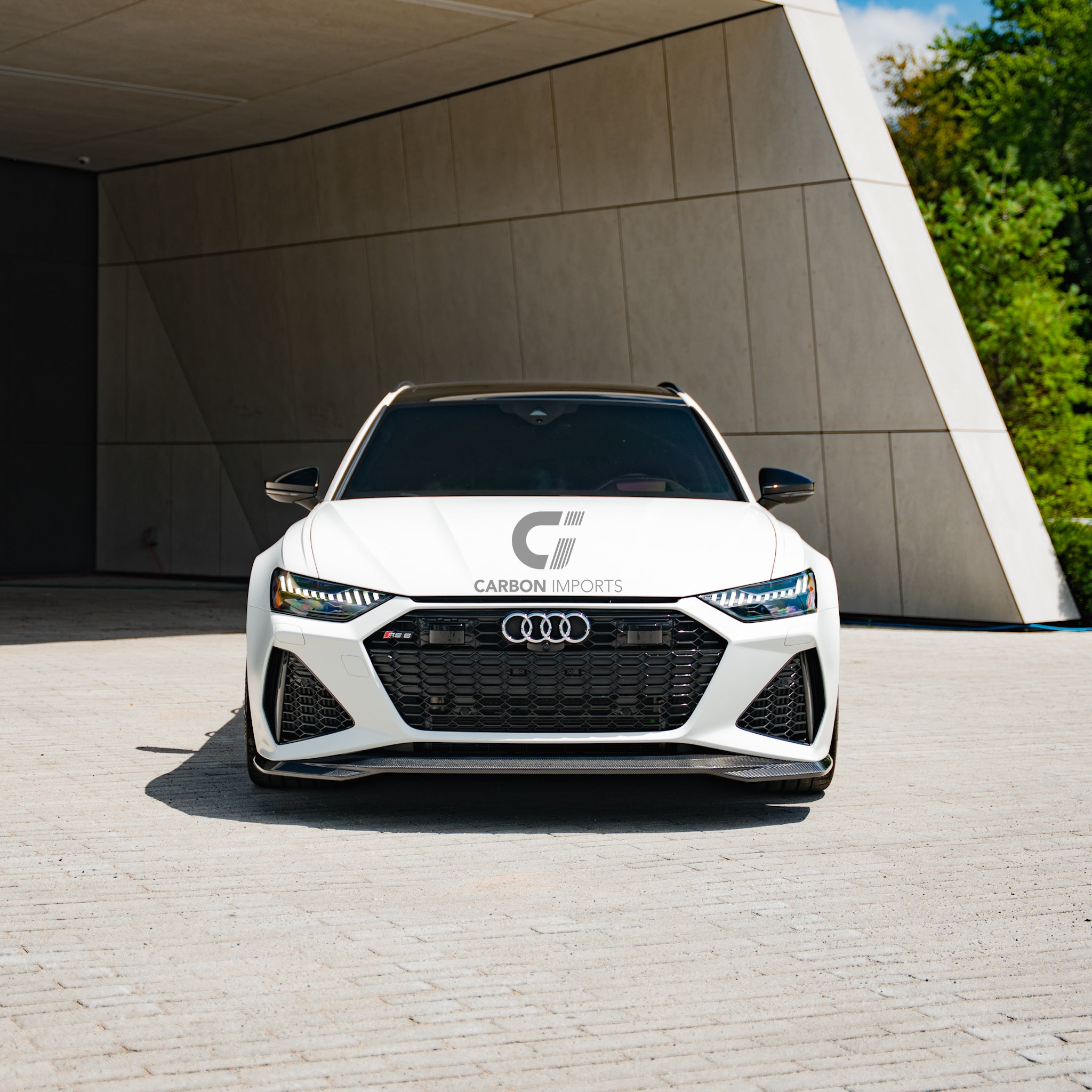 Audi RS6/RS7 C8 Carbon Fiber Front Lip V3 2020-2026