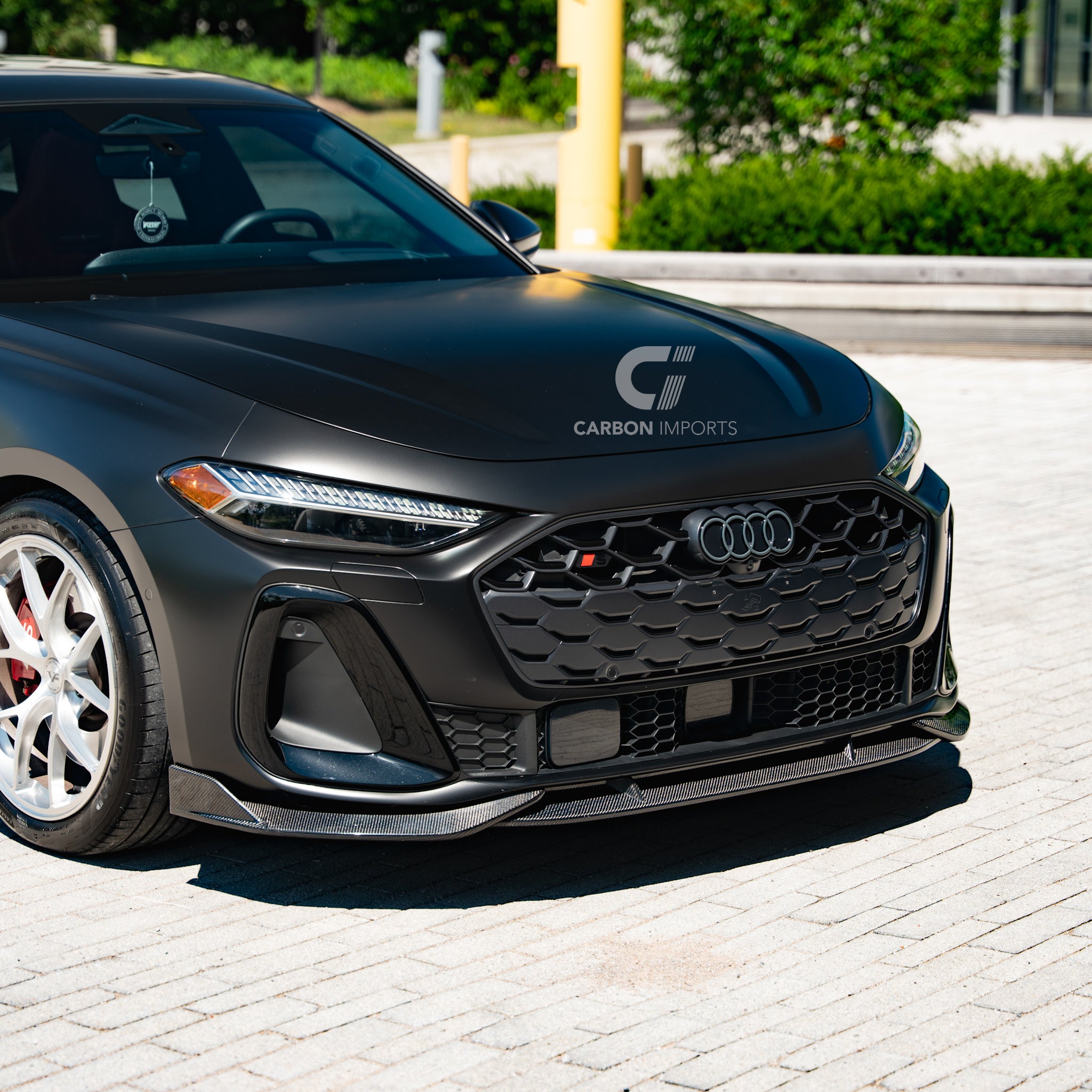 Audi S5/A5 S-Line B10 Carbon Fiber Front Lip 2025-2027