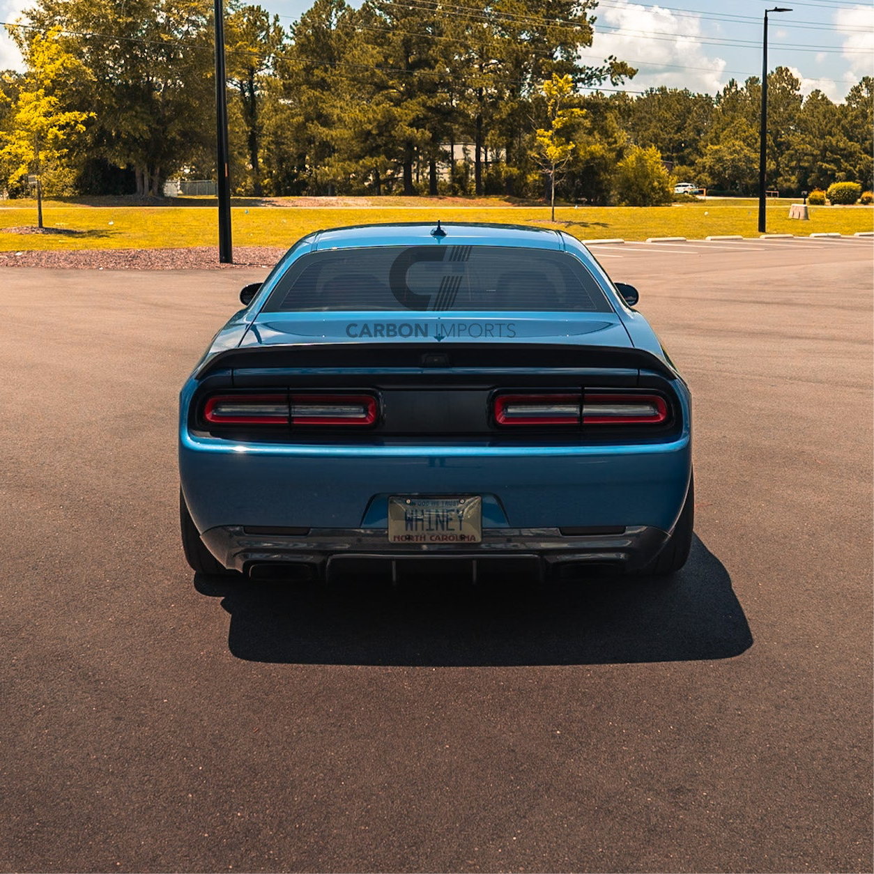 Dodge Challenger Hellcat Carbon Fiber Rear Diffuser