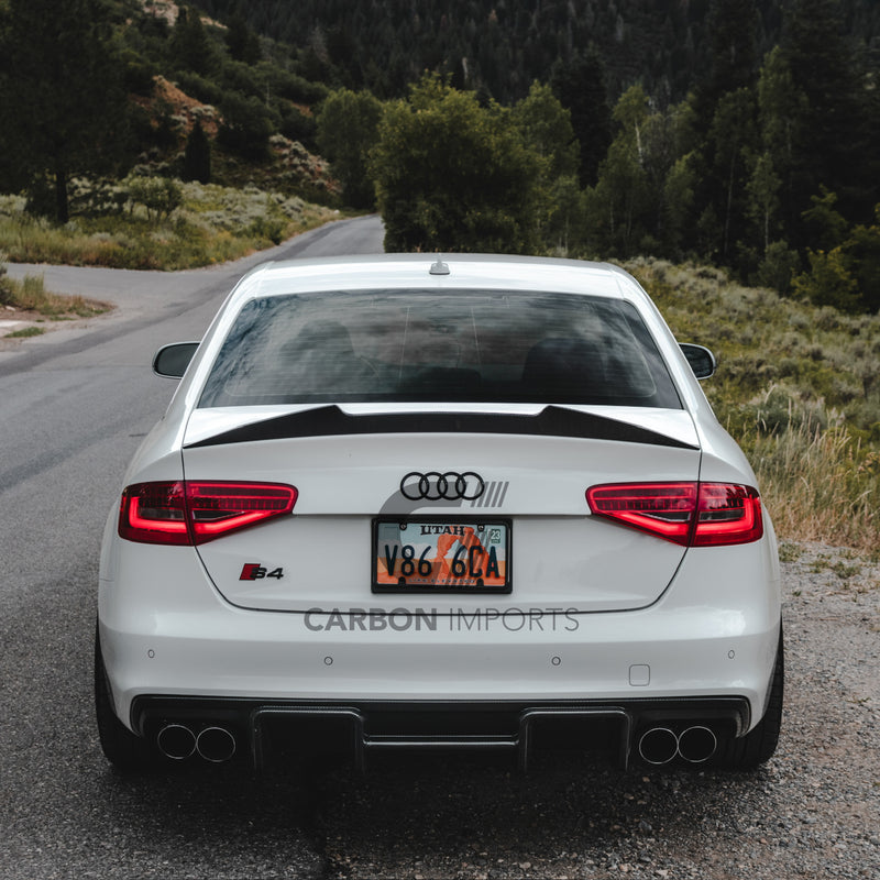 Audi S4/A4 S-Line B8.5 Carbon Fiber Rear Diffuser 2013-2016