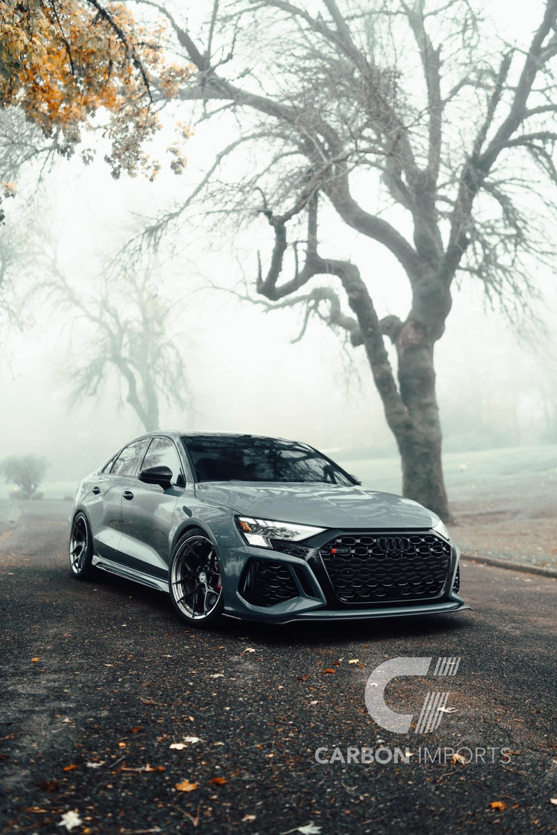 Audi RS3 Carbon Front Fiber Lip 2021-2024