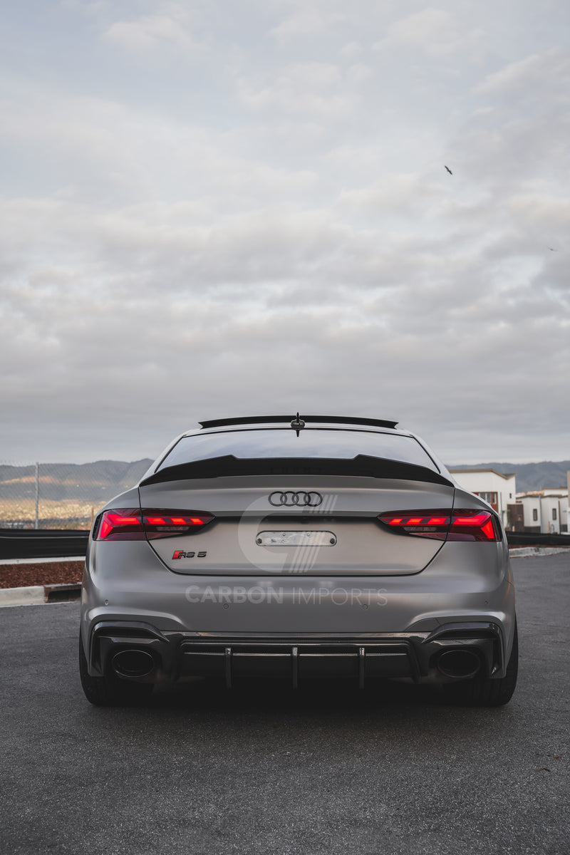 Audi RS5 2020-2024 Carbon Fiber Diffuser