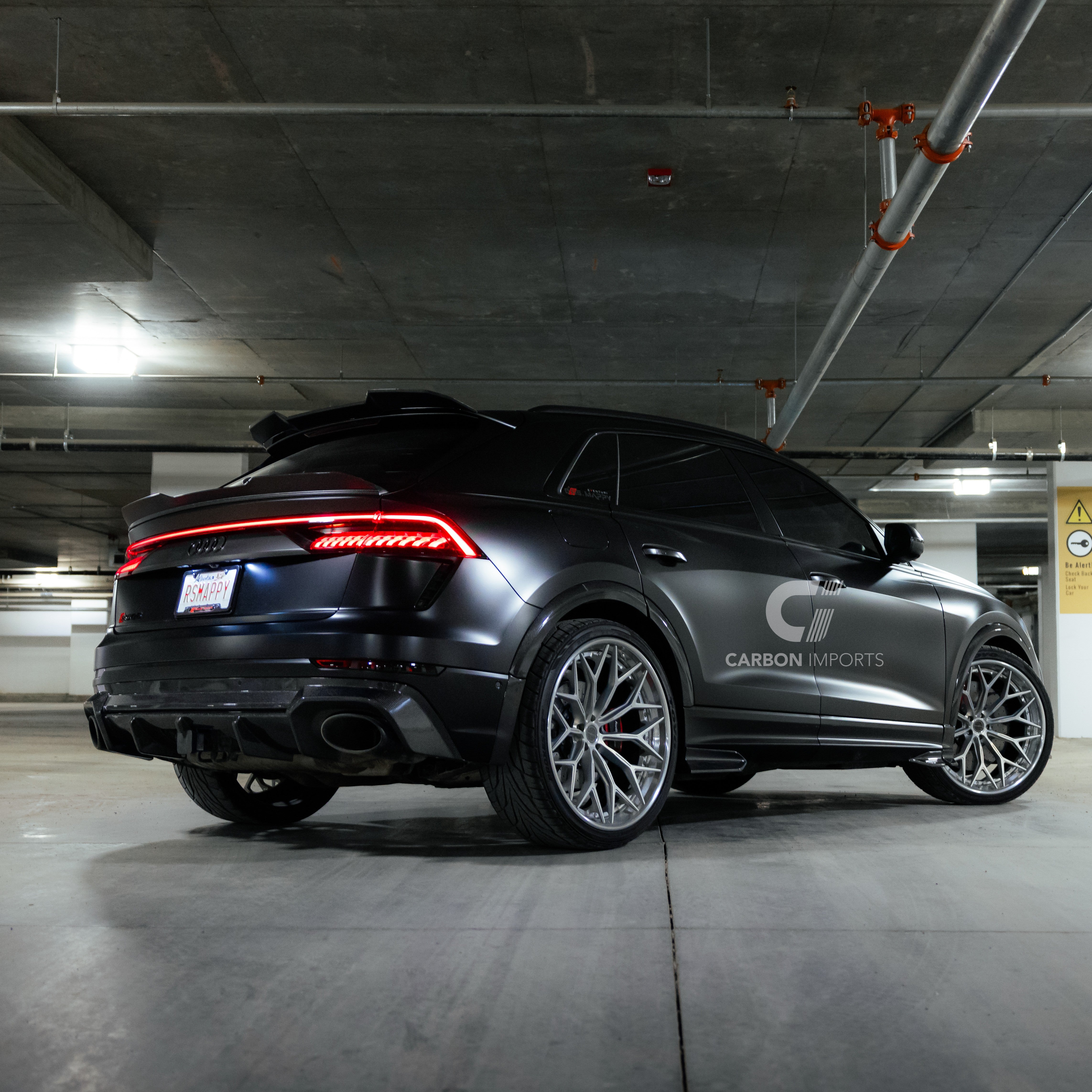 Audi RSQ8 Carbon Fiber Side Skirts 2020-2024