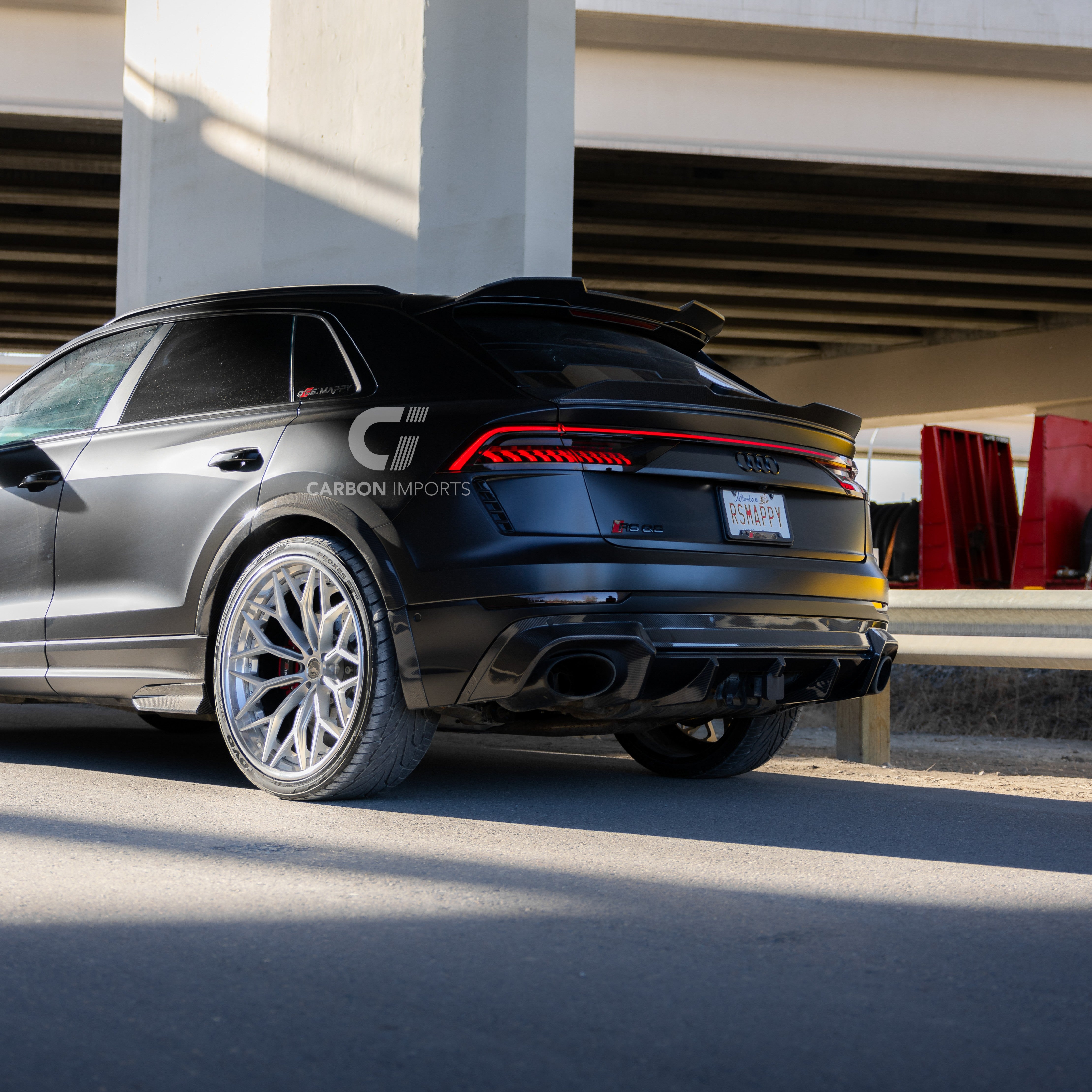 Audi RSQ8 Carbon Fiber Rear Diffuser 2020-2024