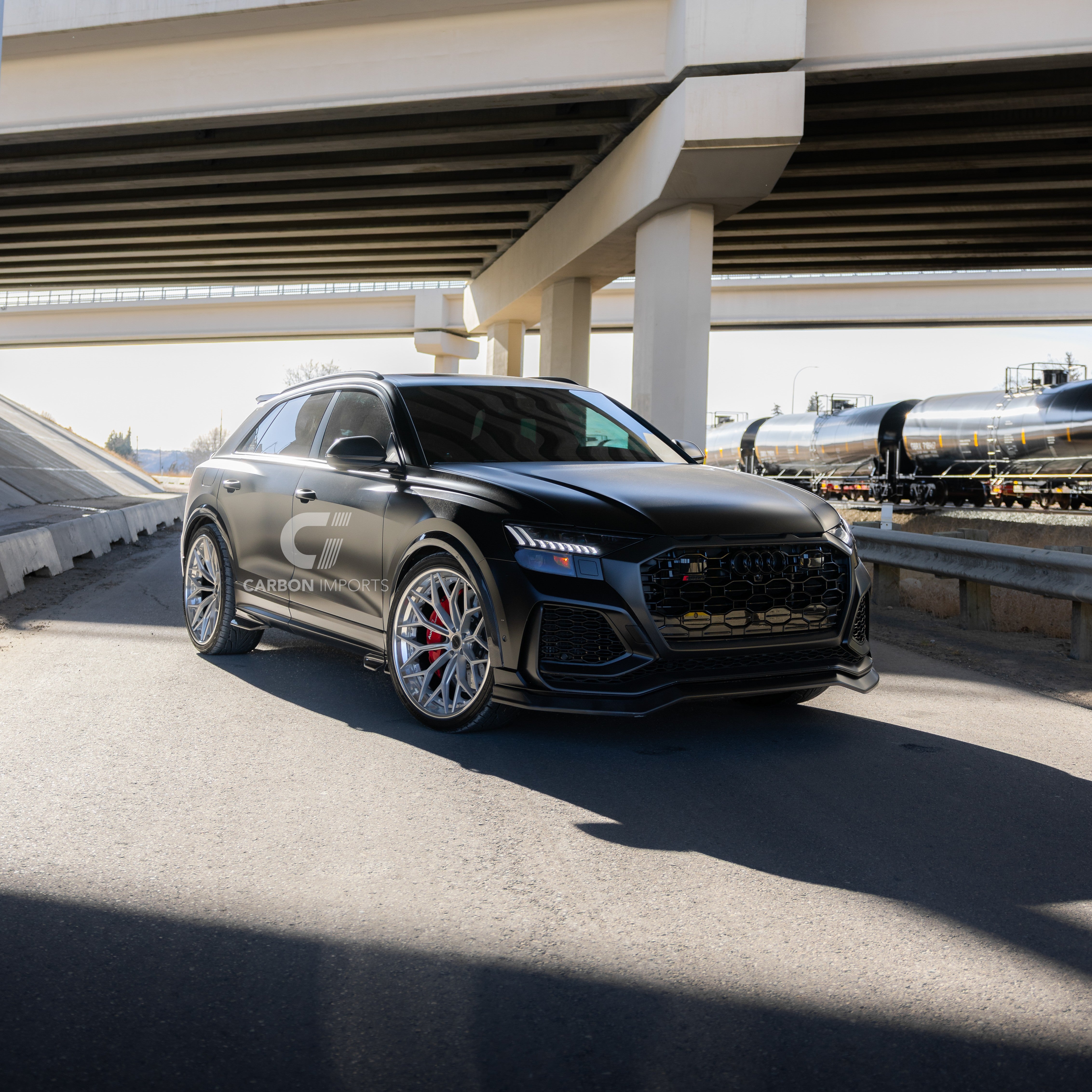 Audi RSQ8 Carbon Fiber Front Lip 2020-2024