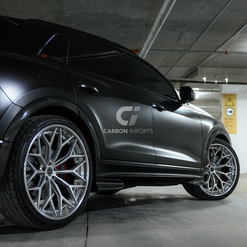 Audi RSQ8 Carbon Fiber Side Skirts 2020-2024