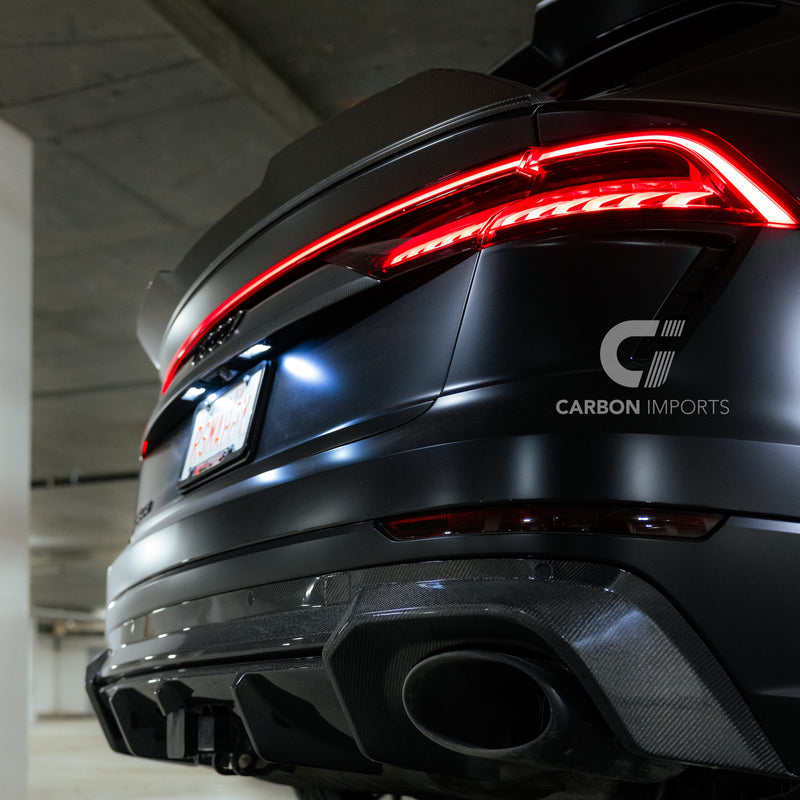 Audi RSQ8 Carbon Fiber Rear Diffuser 2020-2024