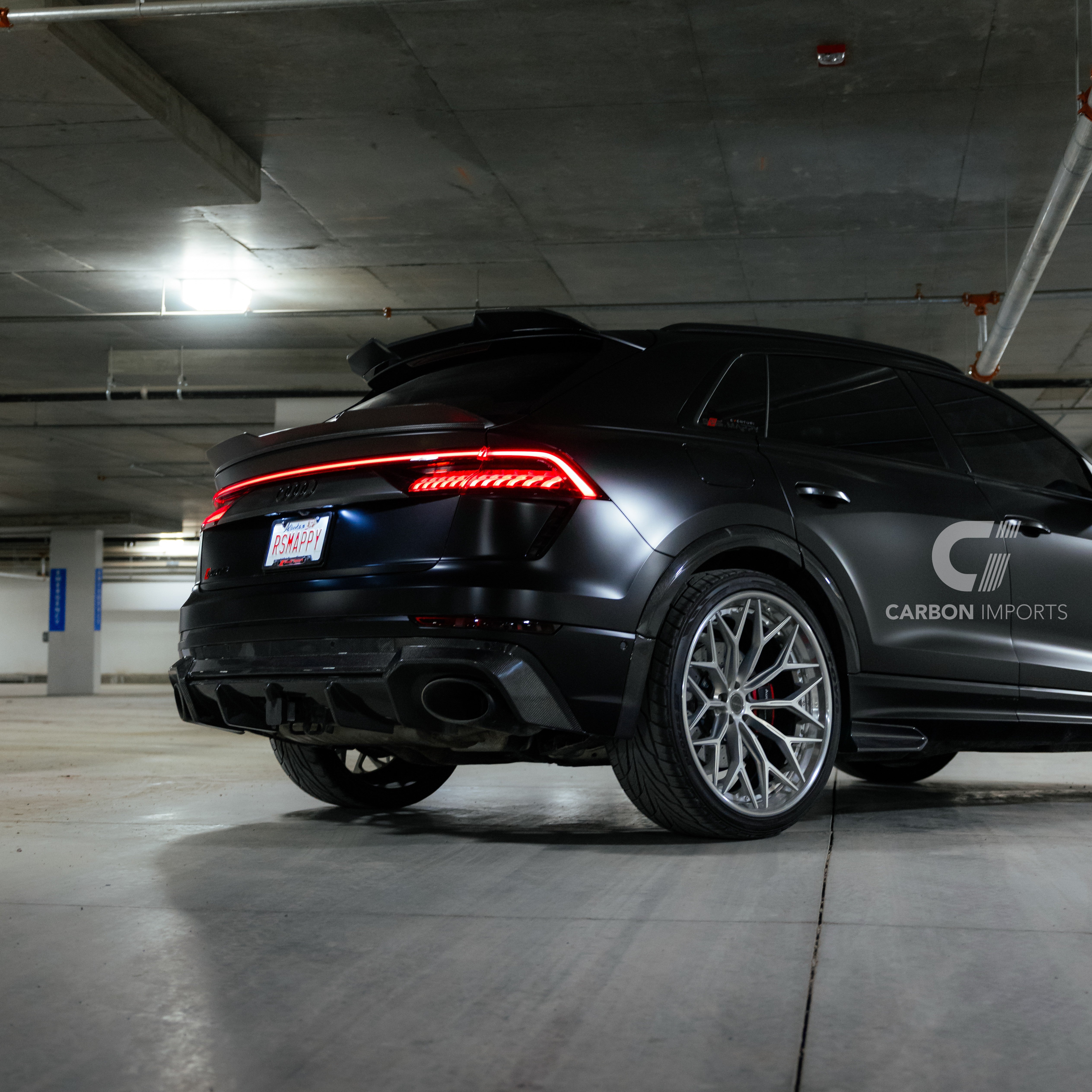 Audi RSQ8 Carbon Fiber Roof Spoiler 2020-2024