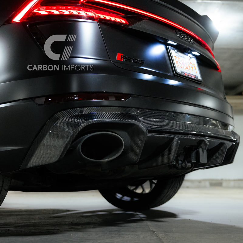 Audi RSQ8 Carbon Fiber Rear Diffuser 2020-2024