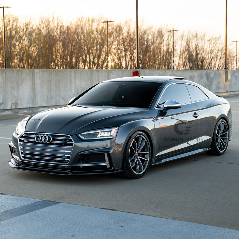 Audi S5/A5 S-line B9 Carbon Fiber Side Skirts 2017-2019