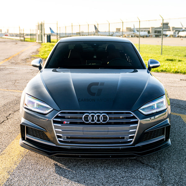 Audi S5/A5 B9 Carbon Fiber Front Lip 2017-2019