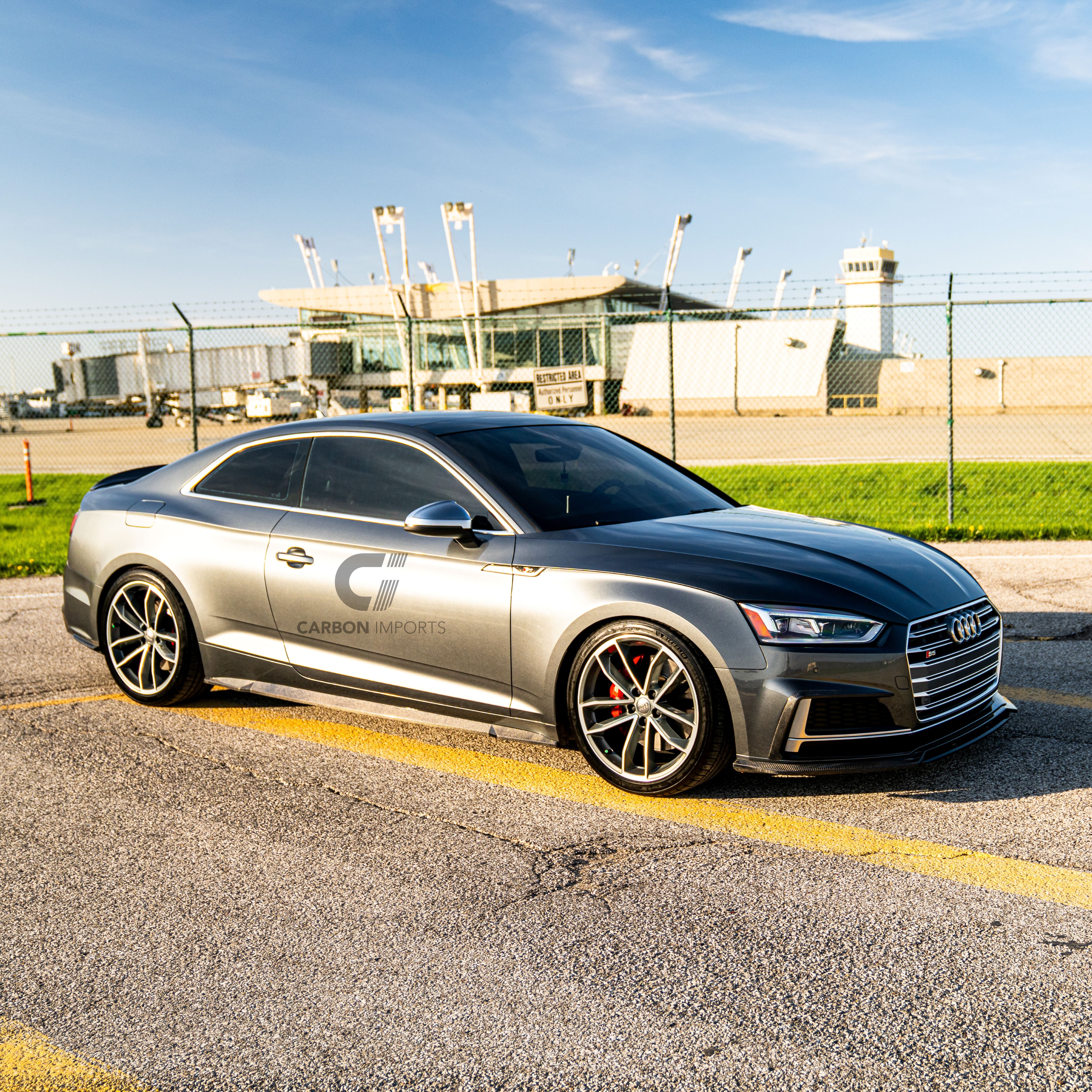 Audi S5/A5 S-Line B9 Carbon Fiber Fog Canards 2017-2019 V2